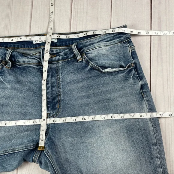 KanCan Exclusively for Maurices Jeans Women’s 18 Blue Ripped Distressed Grunge - Picture 11 of 13